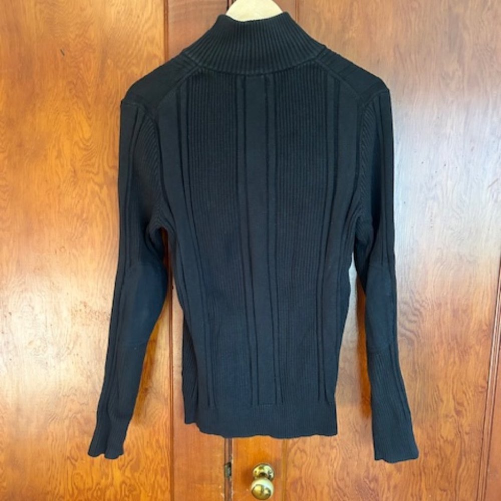 Express Quarter-Zip Ribbed Sweater - Picture 10 of 11